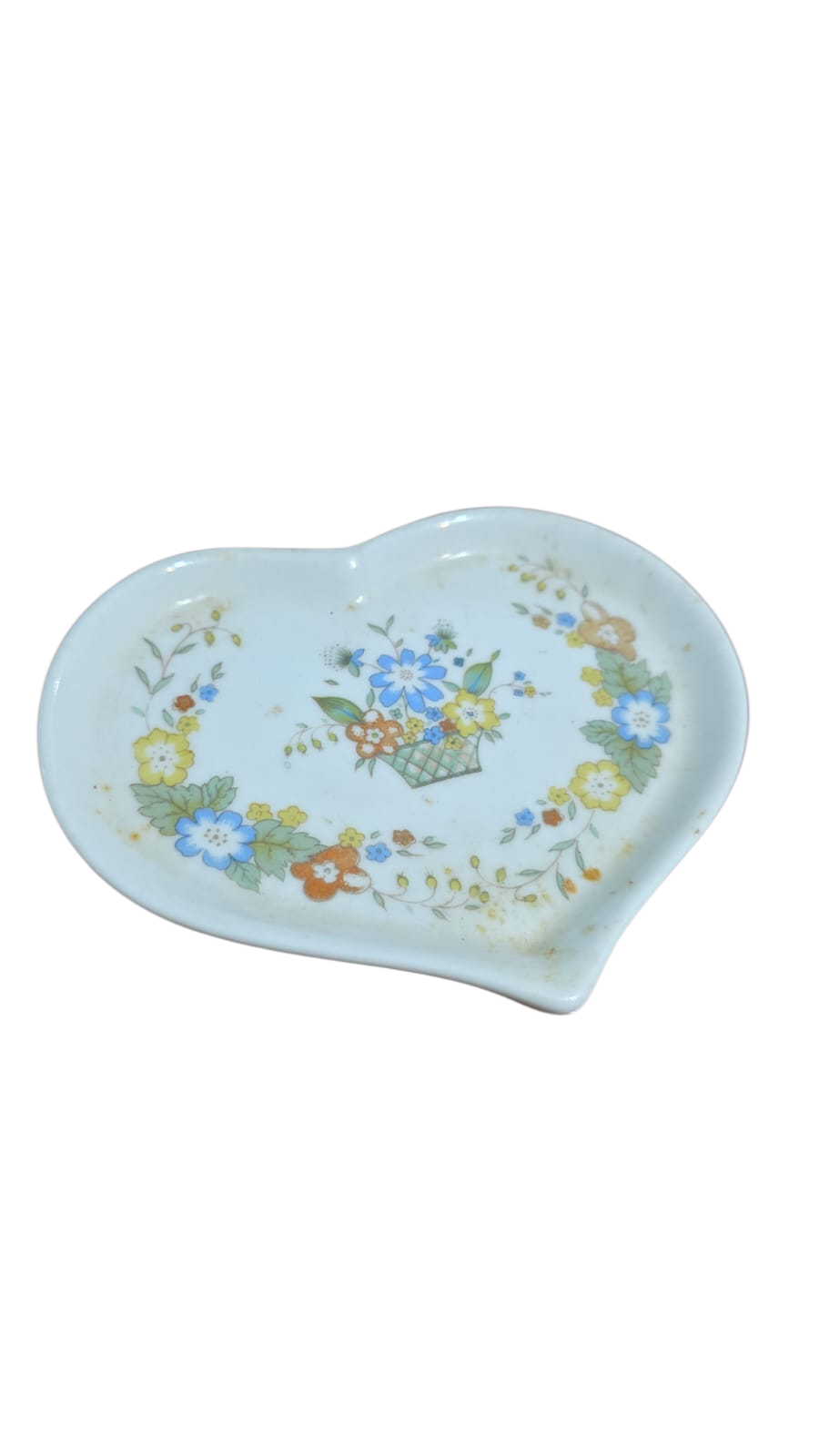 Pinga joias porcelana Schmidt, motivos florais