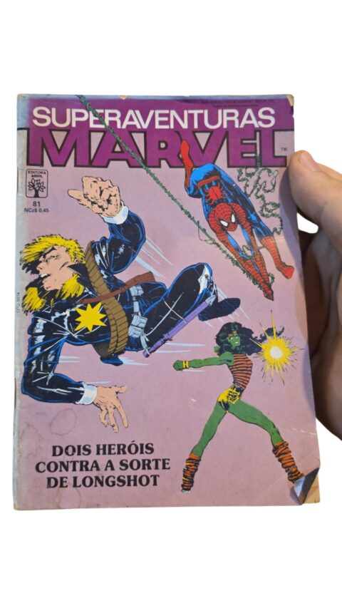 Antiga revista em quadrinhos da Marvel