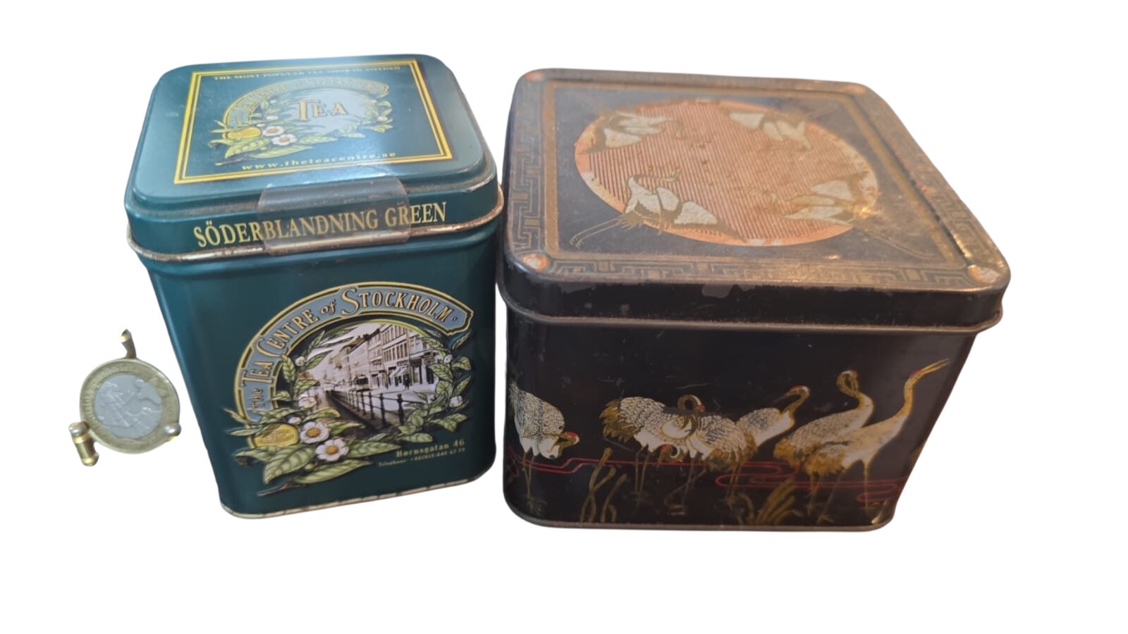 Par de belas latas