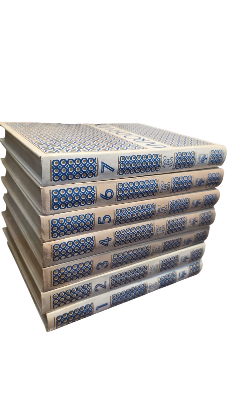 Coleção completa, capa dura, Livro da Vida, década de 70