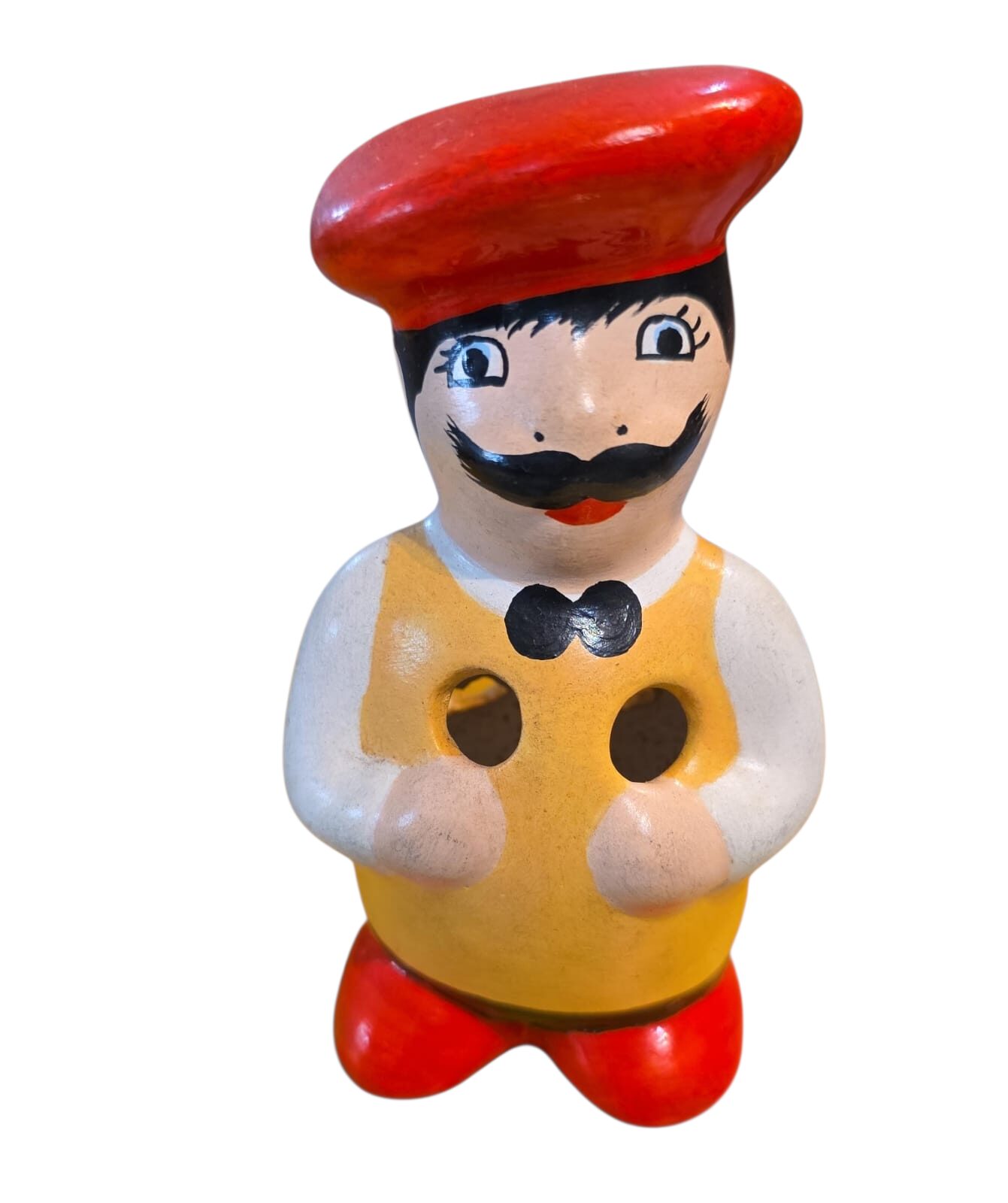 Porta utensílios de cozinha, pintado à mão