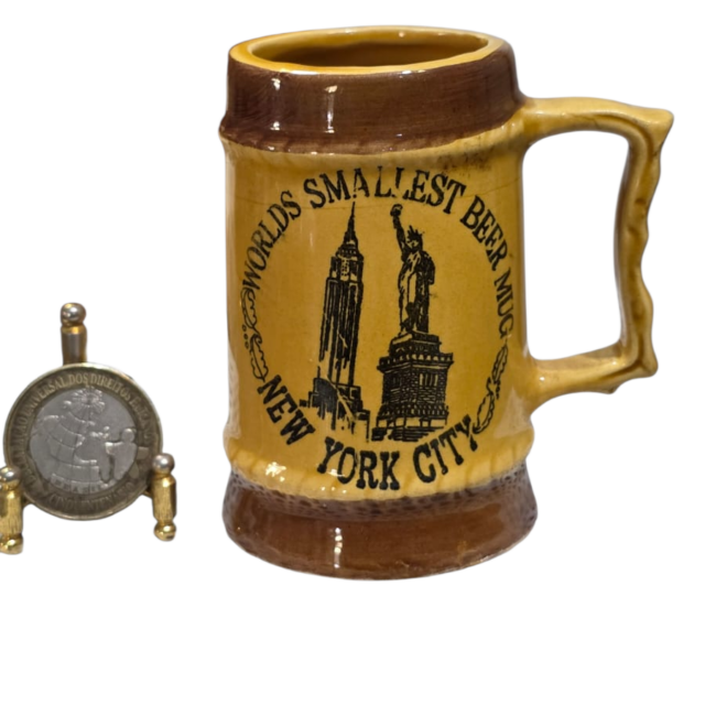 Caneca em porcelana. Temática de New York City