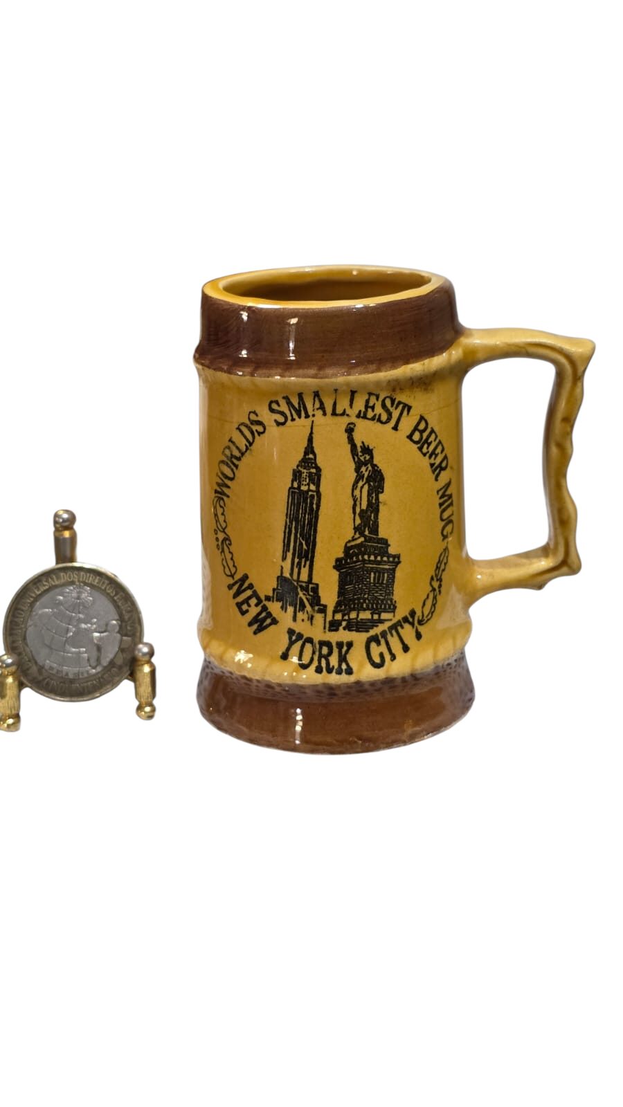 Caneca em porcelana. Temática de New York City