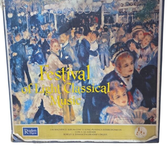Antiga coleção de discos