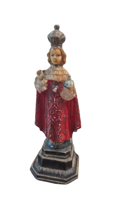 Antigo Menino Jesus de Praga em baquelite
