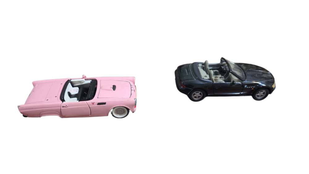 Par de Carrinhos de brinquedo
