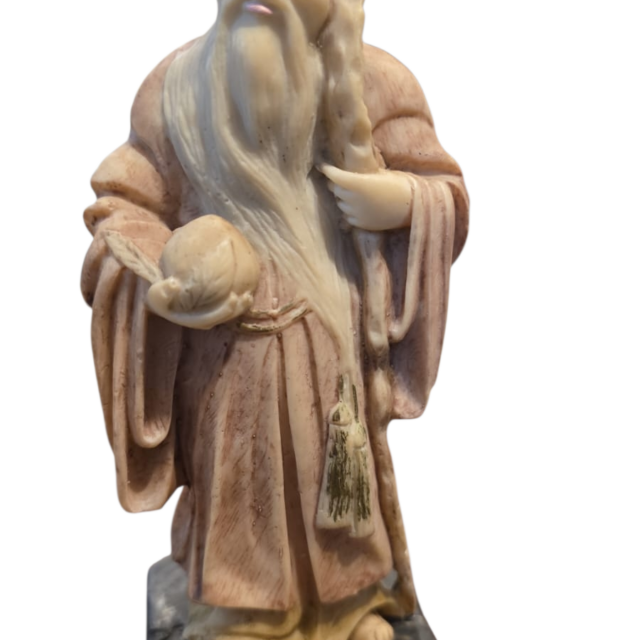 Escultura oriental de resina