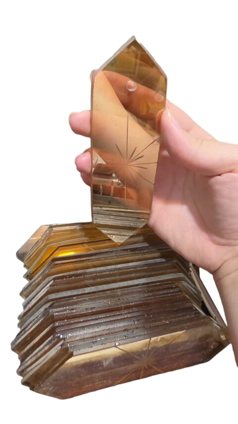 Vidros antigos de reposição para lustre. (valor unitário)