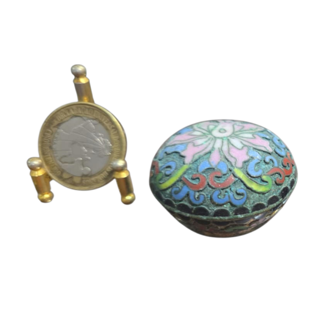 Antigo potiche de cloisonné