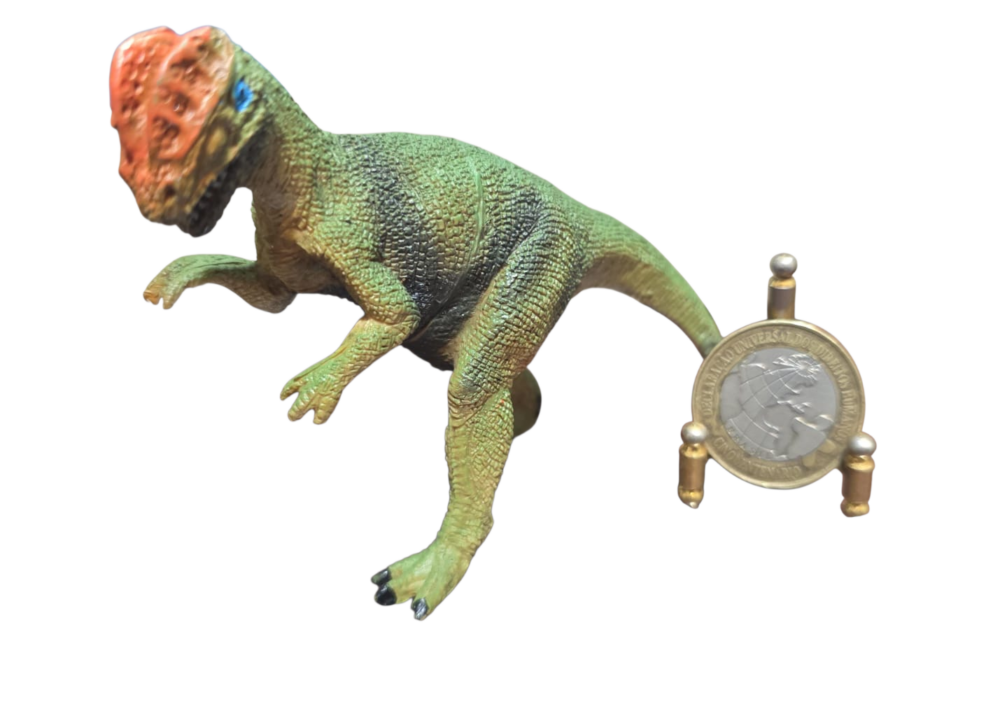 Dinossauro de plástico