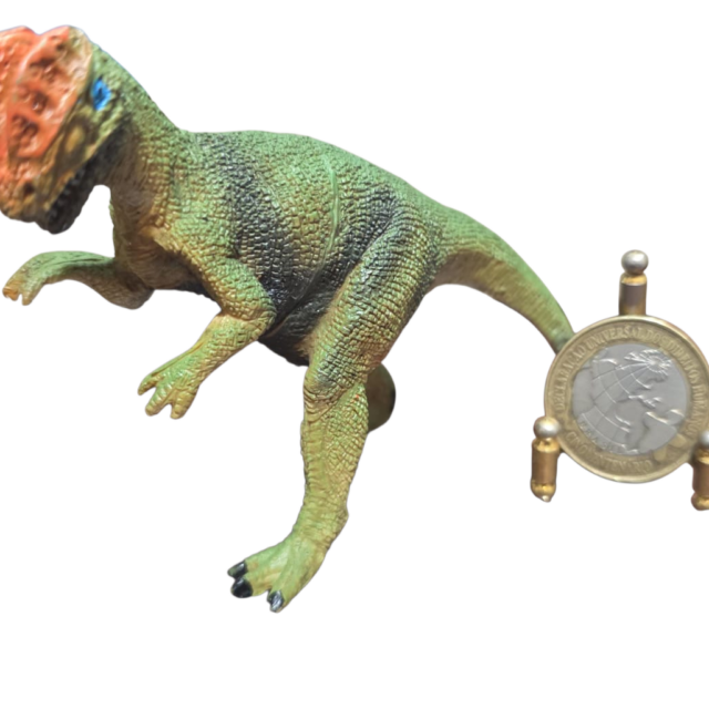 Dinossauro de plástico