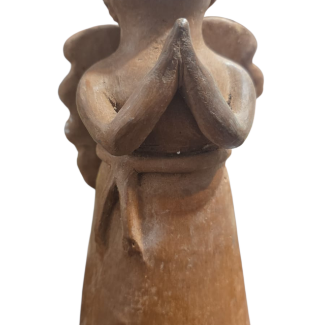 Anjo terracota feito a mão