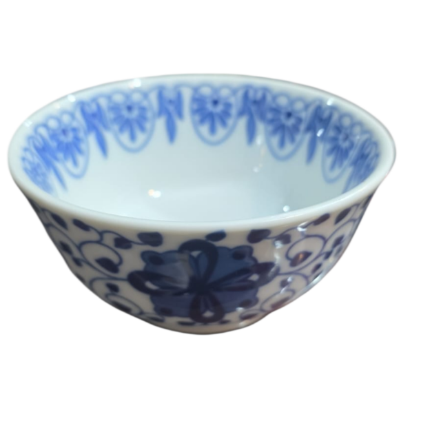 Bowl de porcelana Polovi, bela arte