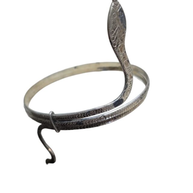 Elegante bracelete de cobra