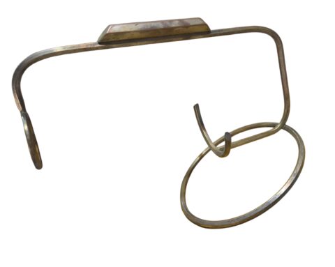 Elegante porta garrafas espessurado a prata