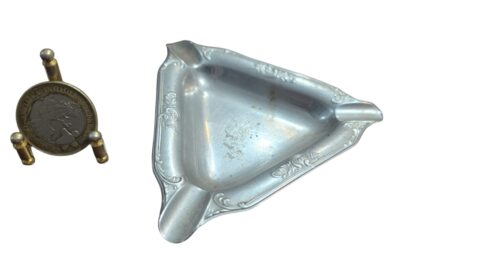 Cinzeiro Hércules inox, linha classic