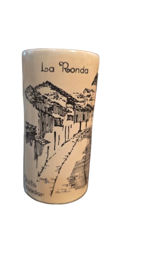 Antigo pote ou vaso do Equador, bela arte