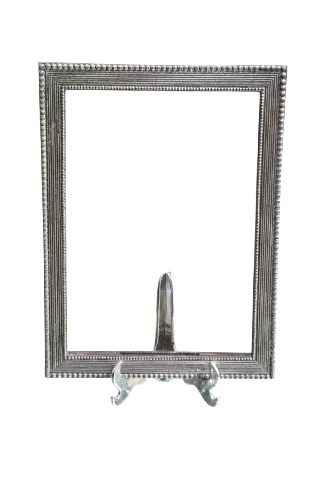 Moldura de porta retrato em metal