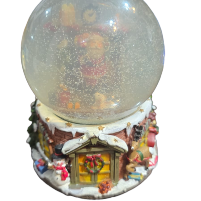 Decoração natalina globo de neve