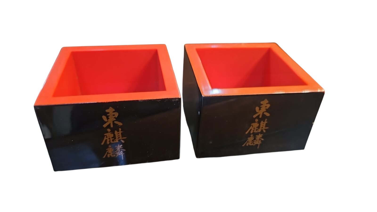 Par de laqueados japonês