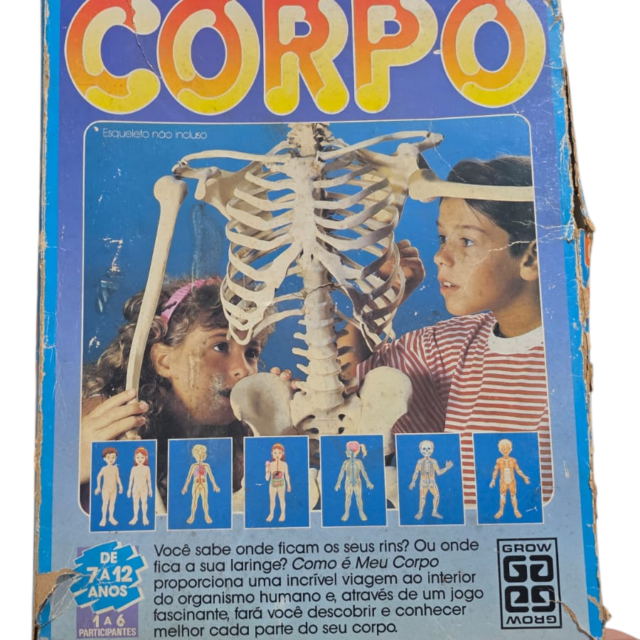 Antigo jogo da Grow "Como é meu corpo"