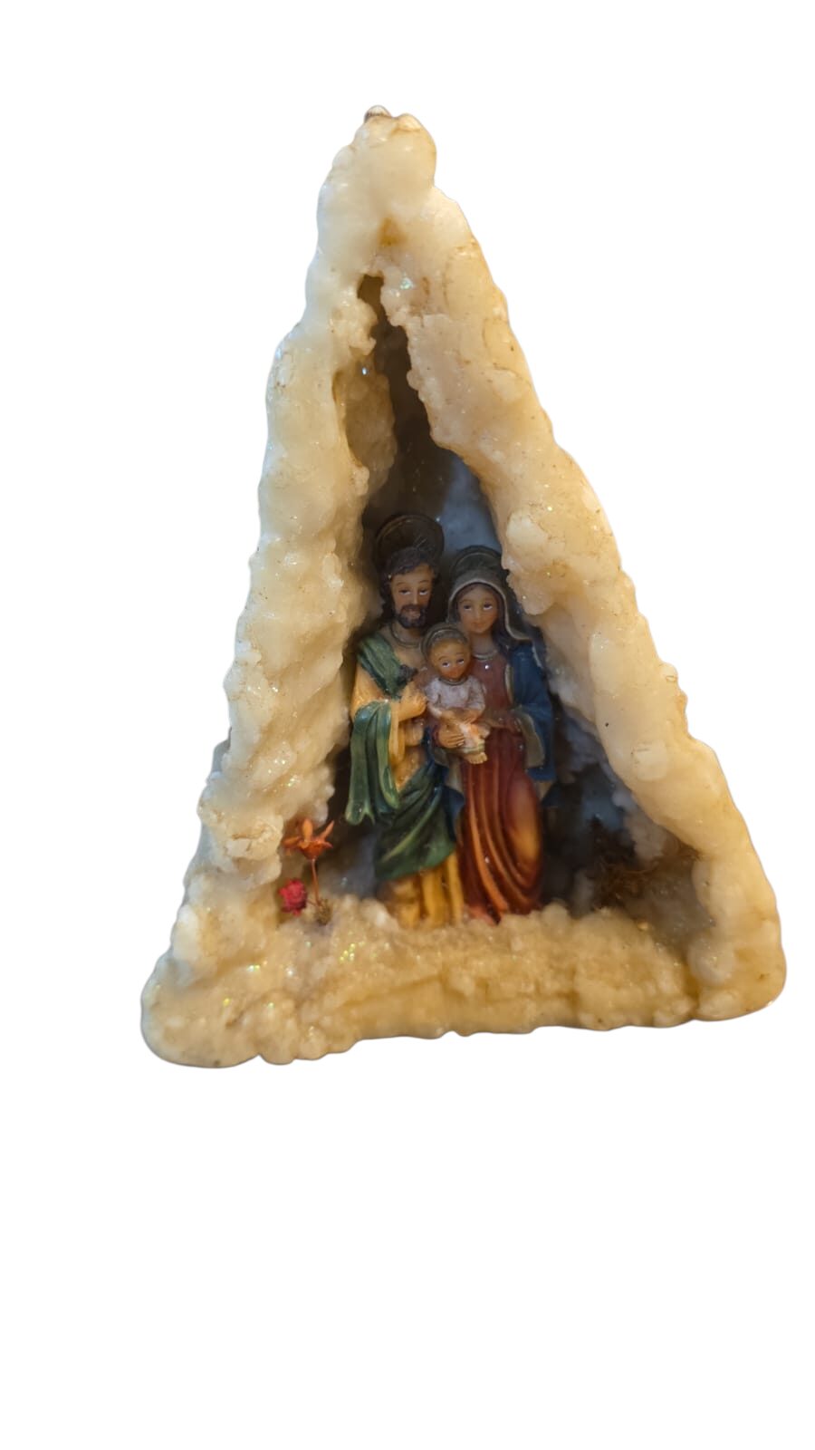 Sagrada família de resina