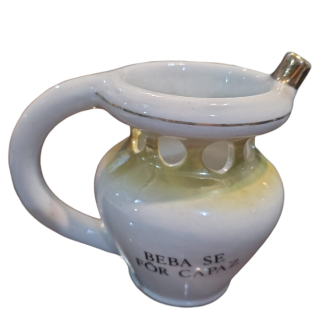 Rara caneca de porcelana Pedreira