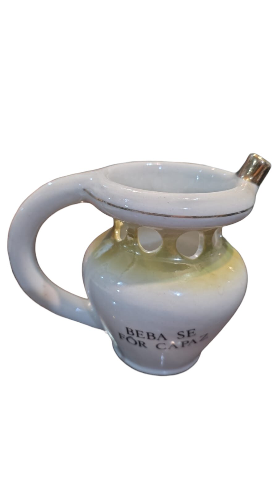 Rara caneca de porcelana Pedreira