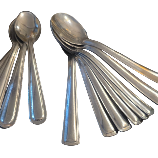 Lote de colheres inox