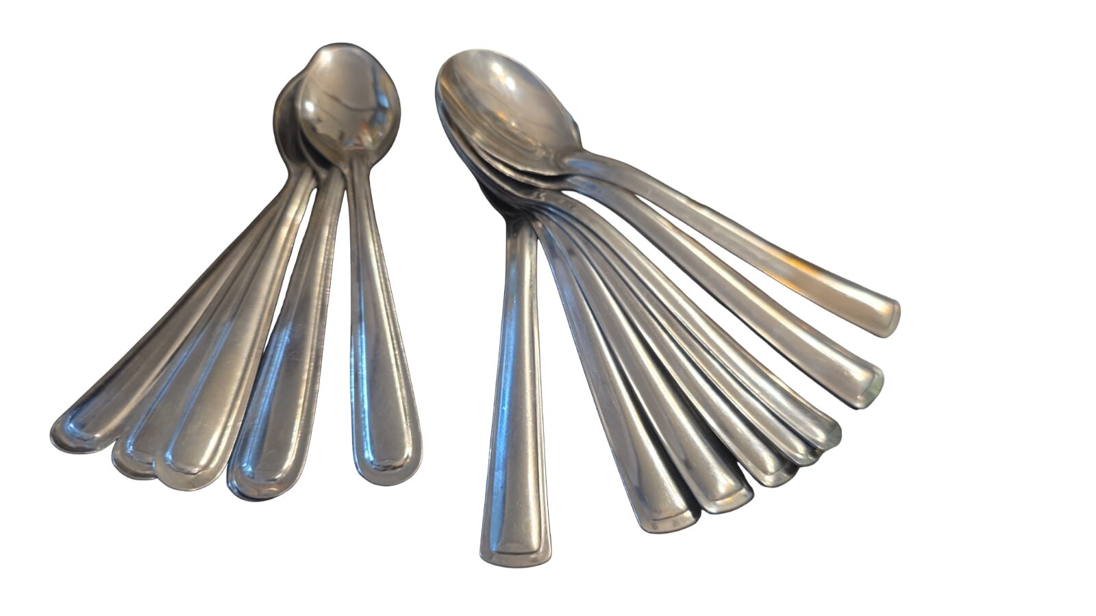 Lote de colheres inox
