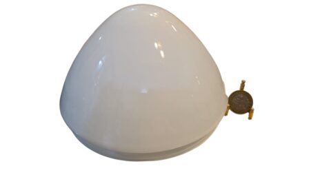 Cúpula de vidro opalinado