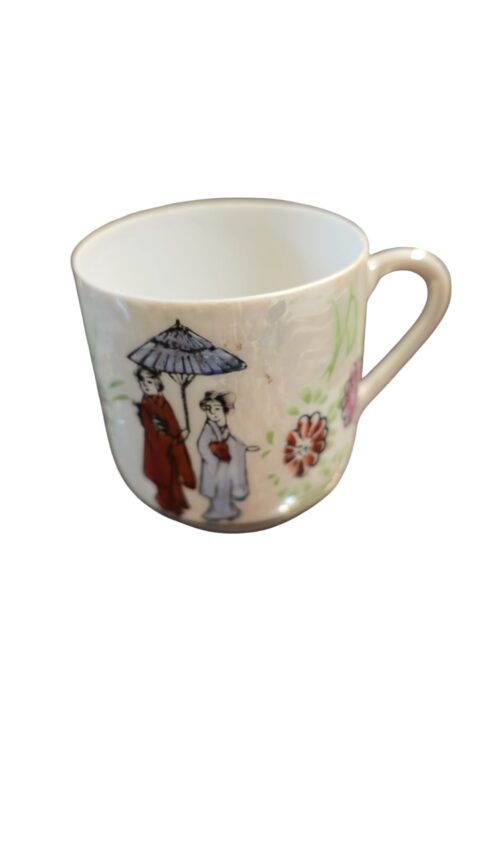 Porcelana japonesa casca de ovo, bela arte feita a mão