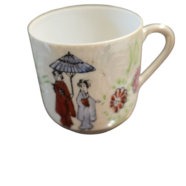 Porcelana japonesa casca de ovo, bela arte feita a mão