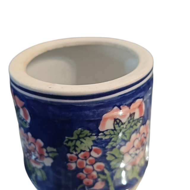 Floreira de porcelana chinesa, bela arte feita a mão