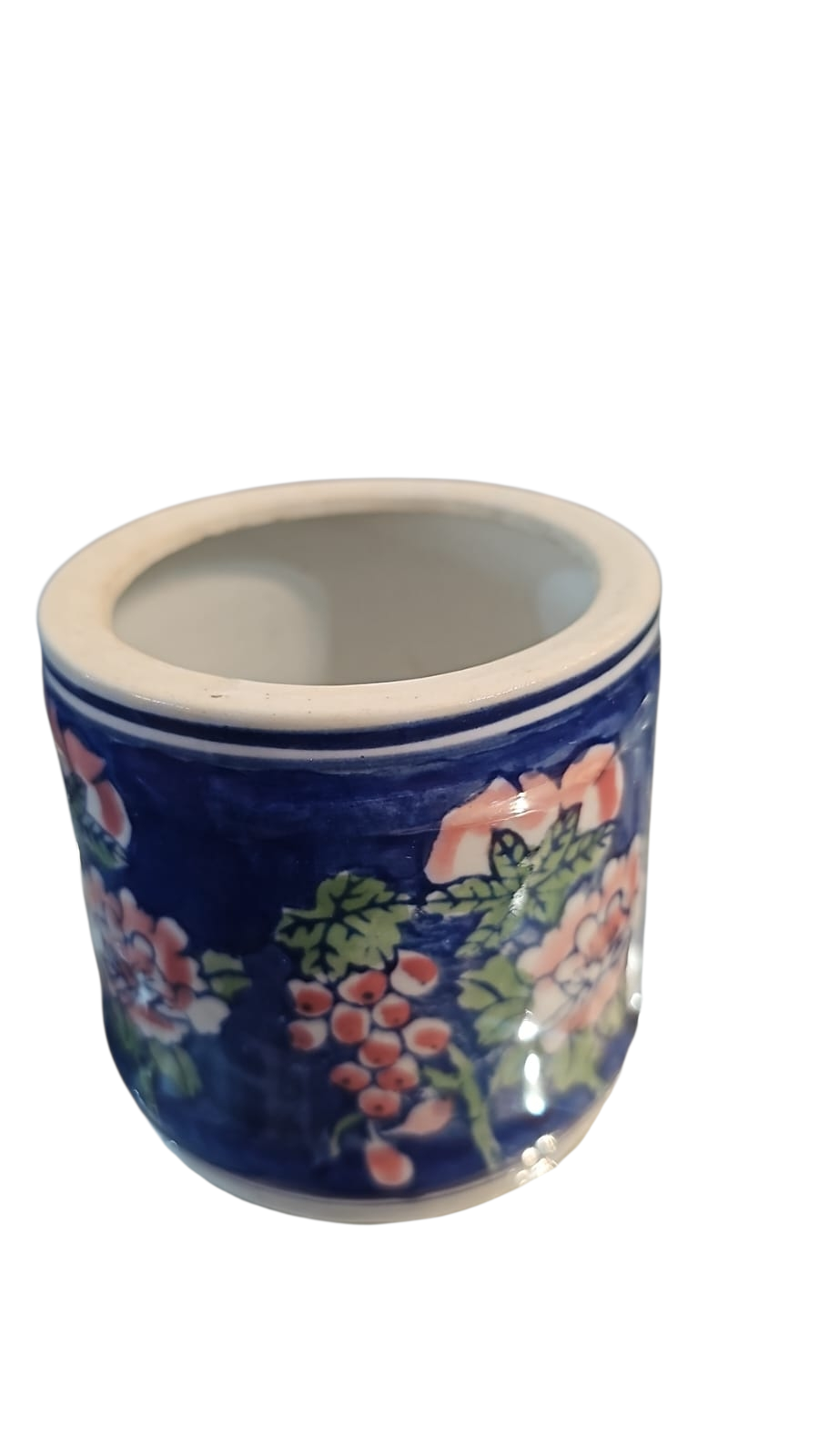 Floreira de porcelana chinesa, bela arte feita a mão