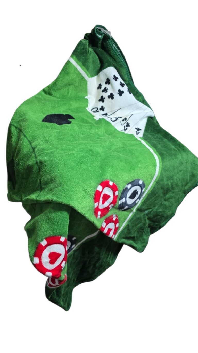 Toalha redonda para carteado