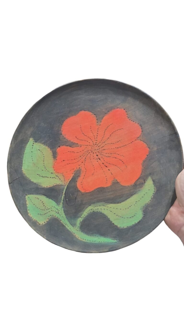 Fruteira de madeira, década de 60