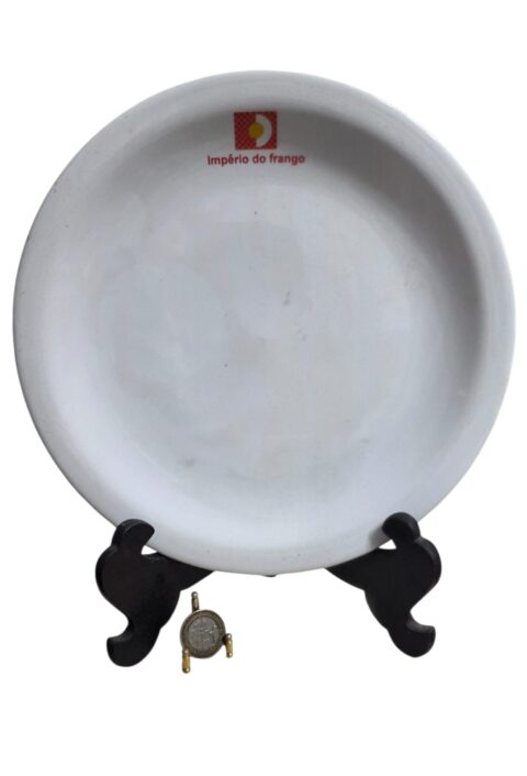 Prato de porcelana Schmidt