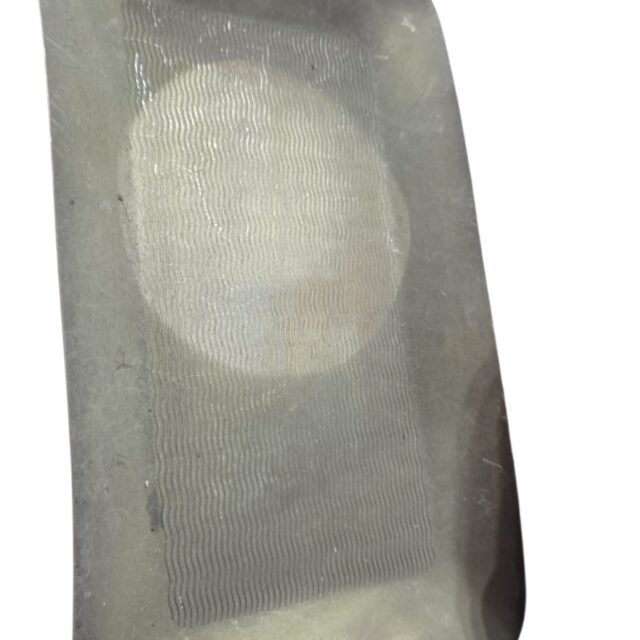 Antiga bandeja espessurada a prata