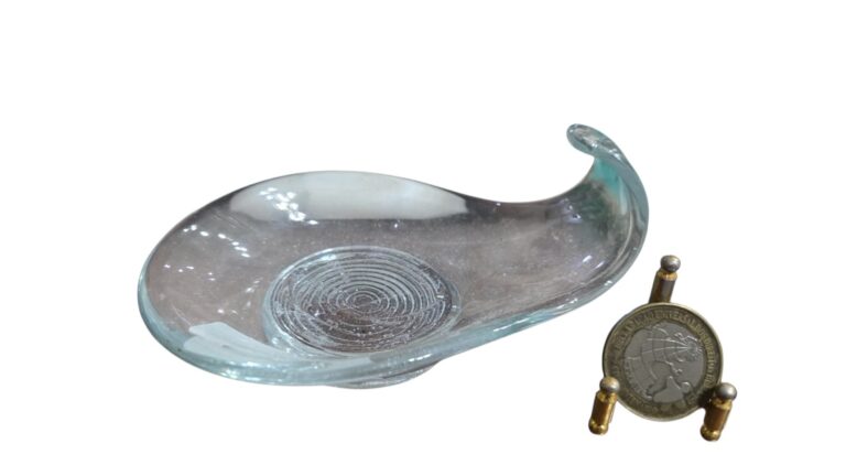 Elegante despojador/saboneteira, feito a mão