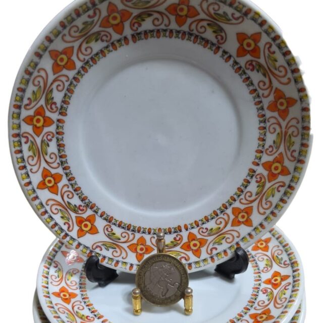 Pires de chá, porcelana steatita. (valor unitário)