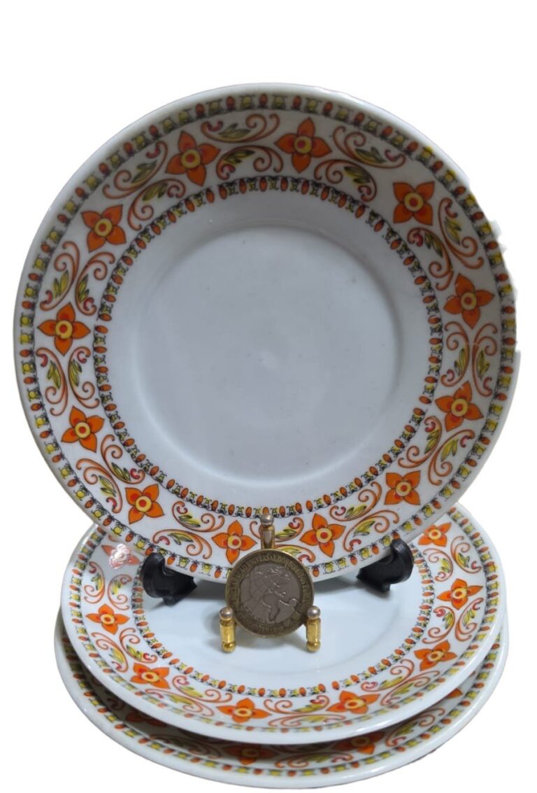 Pires de chá, porcelana steatita. (valor unitário)