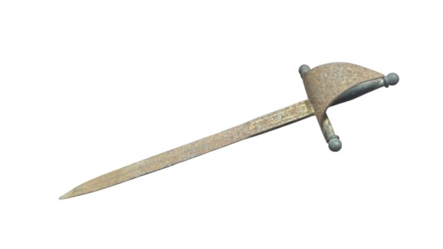 Antiga espada espanhola pequena