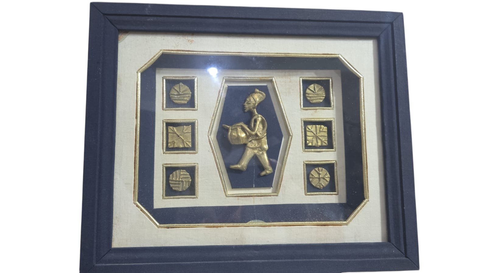 Antiga e bela decoração africana