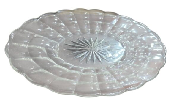 Belíssimo centro de mesa de cristal