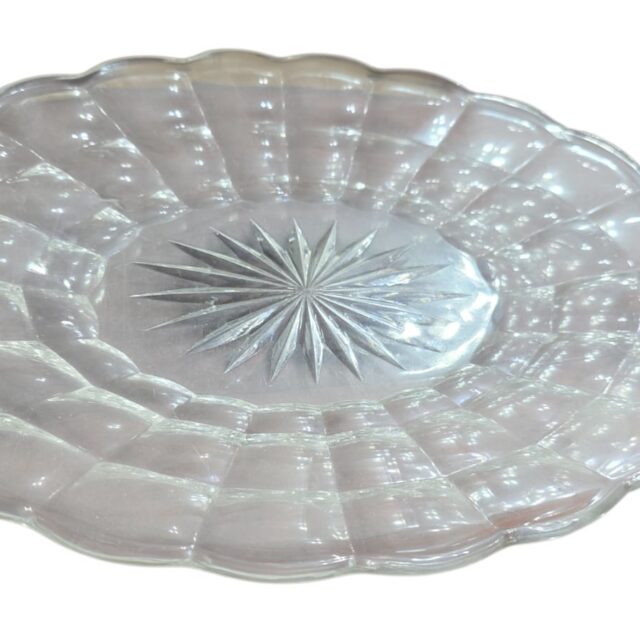 Belíssimo centro de mesa de cristal