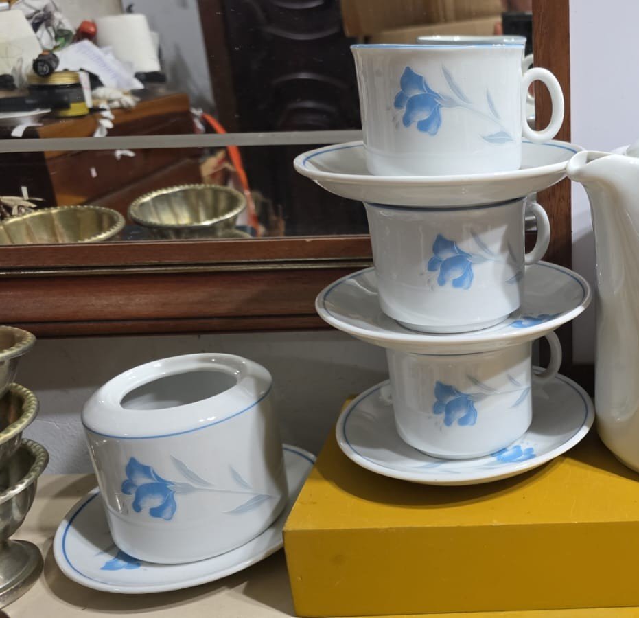 Conjunto de porcelana Veracruz, belíssima arte - Imagem 2