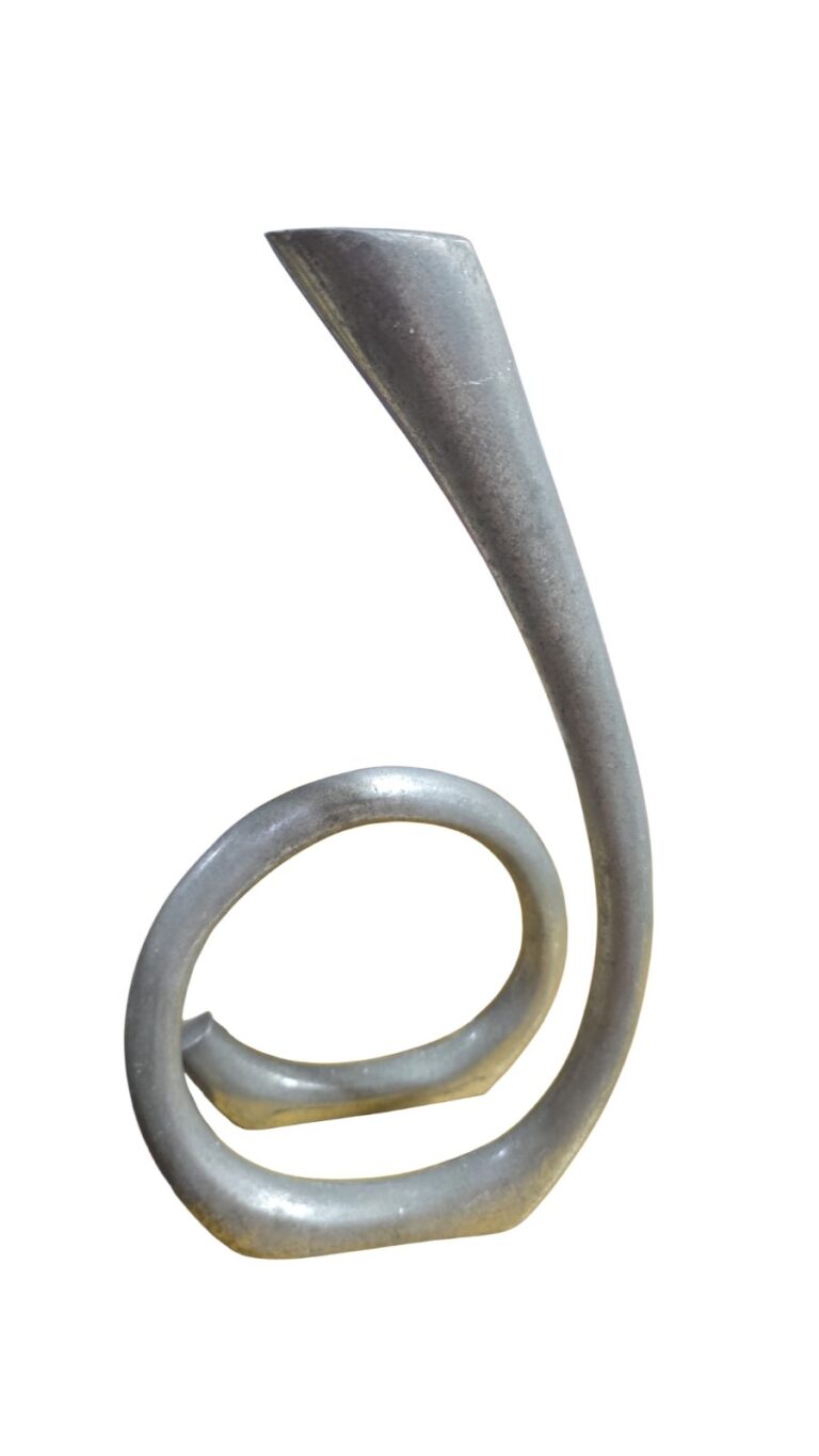 Elegante Solifleur de metal com belo design