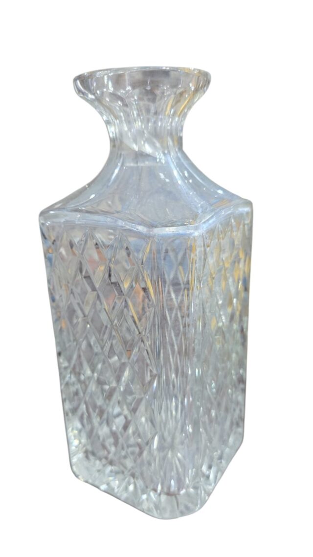 Garrafa de cristal de ótima qualidade