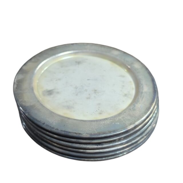 Conjunto de porta copos espessurados a prata
